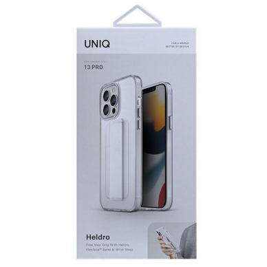UNIQ dėklas Heldro iPhone 13 Pro / 13 6,1" przezroczysty/clear 6