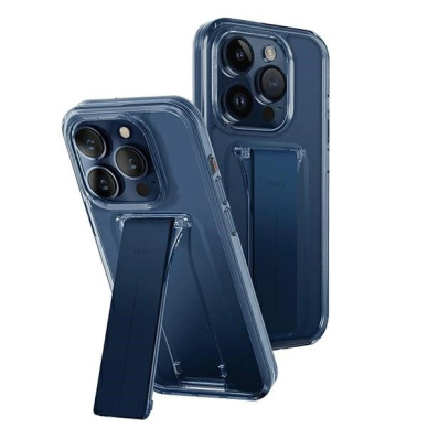Uniq Dėklas Heldro Mount su stoveliu iPhone 15 Pro 6.1&quot; Mėlynas/ultamarine deep Mėlynas