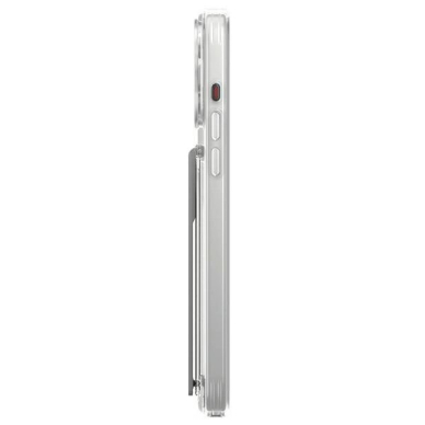 Uniq Dėklas Heldro Mount su stoveliu iPhone 15 Pro 6.1&quot; Permatomas/lucent Permatomas 5