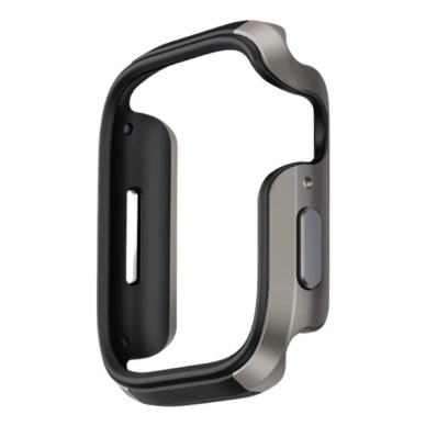 Uniq Dėklas Valencia Apple Watch Series 46mm Sidabrinis/titanium Sidabrinis 3