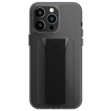 Uniq Heldro Mount Dėklas su stoveliu iPhone 15 Pro 6.1&quot; smoke/vapor smoke 1
