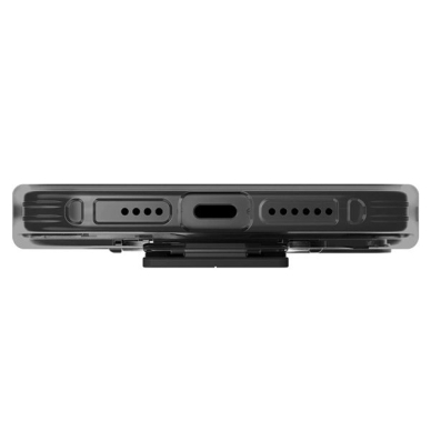 Uniq Heldro Mount Dėklas su stoveliu iPhone 15 Pro 6.1&quot; smoke/vapor smoke 3
