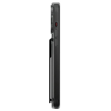 Uniq Heldro Mount Dėklas su stoveliu iPhone 15 Pro 6.1&quot; smoke/vapor smoke 5