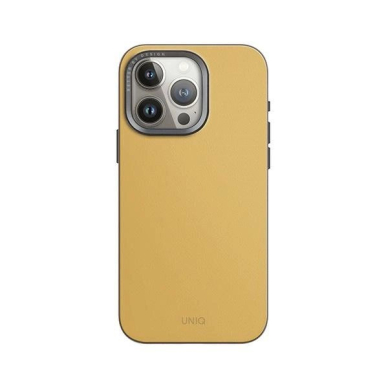 Uniq Lyden DS iPhone 15 Pro 6.1&quot; Magclick Charging Dėklas canary Geltonas-flint grey 1
