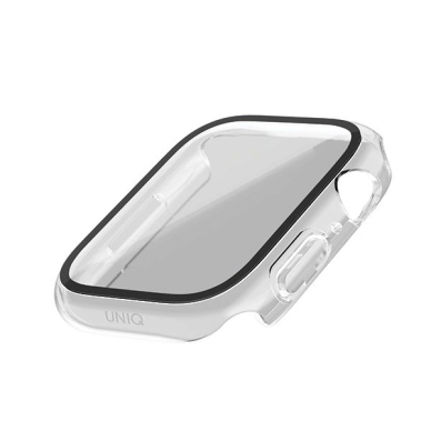 Uniq Nautic Apple Watch Series 7/8/9 41mm Dėklas Permatomas/Dove Permatomas 1