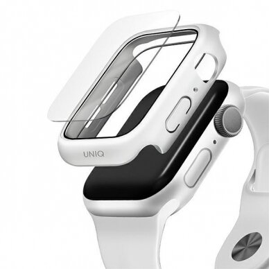 UNIQ rėmelis Nautic Apple Watch Series 4/5/6/SE 40mm baltas 1