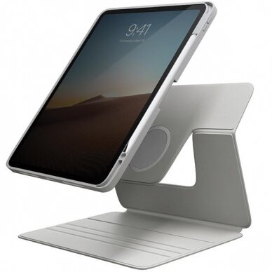 Uniq Rovus case skirta iPad Pro 11 (2021-2022) / Air 10.9  (2020-2022) pilkos spalvos/chalk pilkos spalvos Magnetic Case 2