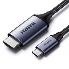 USB C - HDMI 2.1 8K 60Hz Cable 1.5m Ugreen CM565 - Gray