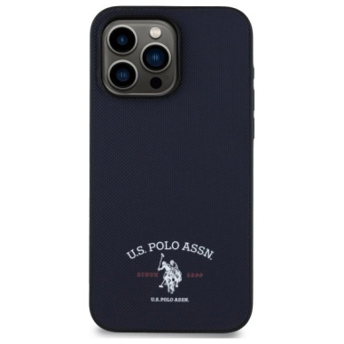 US Polo USHCP15XPARV iPhone 15 Pro Max 6.7&quot; Navy Printed DH Logo 2