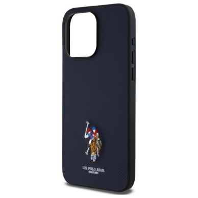 US Polo USHCP15XPEMV iPhone 15 Pro Max 6.7&quot; Navy Embroidered DH Color 5