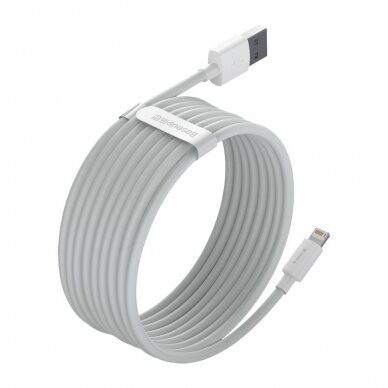 USB kabelis Baseus 2x set USB - Lightning cable fast charging Power Delivery 1,5 m baltas 6