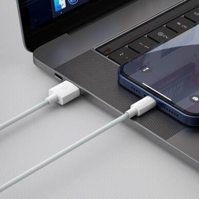 USB kabelis Baseus 2x set USB - Lightning cable fast charging Power Delivery 1,5 m baltas 8