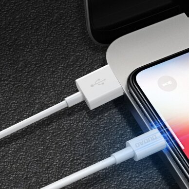 USB Kabelis Dudao / Lightning data charging kabelis 3A 1m baltas (L1L baltas) 6