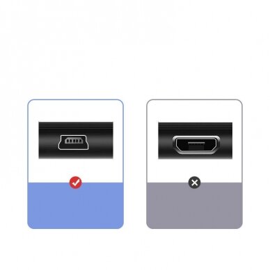 USB Kabelis Ugreen - mini USB cable 480 Mbps 2 m Juodas (US132 30472) 25