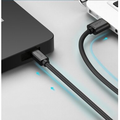 USB Kabelis Ugreen - mini USB cable 480 Mbps 2 m Juodas (US132 30472) 5