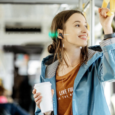 Vandeniui Atsparios Belaidės Ausinės Tronsmart Apollo Air + TWS Bluetooth 5.2 Juodos (372359) 18