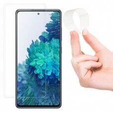 Samsung Galaxy A72 Wozinsky Nano Flexi Glass Hybrid Screen Protector Tempered Glass skirta