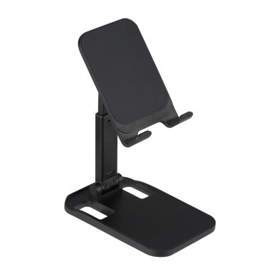 Wozinsky Desk Phone Stand Tablet Stand Foldable Black (WFDPS-B1) 2