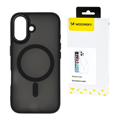 Wozinsky Fashion Dėklas MagSafe skirtas Samsung Galaxy S25 - Juodas