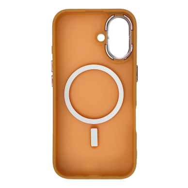 Wozinsky Fashion dėklas su MagSafe Samsung Galaxy S25 - oranžinis 2