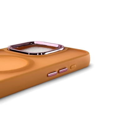 Wozinsky Fashion dėklas su MagSafe Samsung Galaxy S25 - oranžinis 4