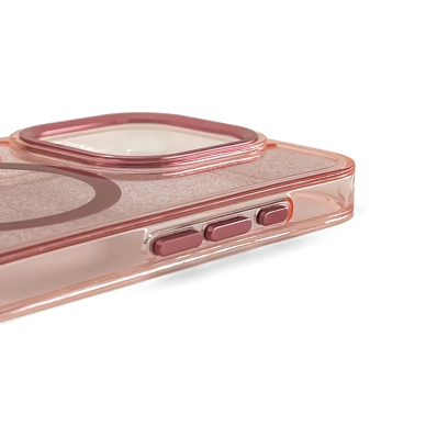 Wozinsky Glitter dėklas Samsung Galaxy S25 - rožinis su blizgučiais 2