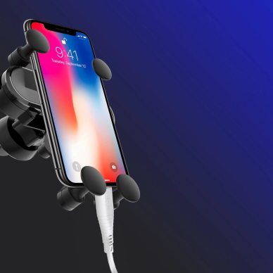 Wozinsky Gravity Car Mount Phone Holder skirta Air Outlet Black (Wch-05) 23