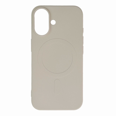 Wozinsky Liquid silikoninis dėklas su MagSafe Samsung Galaxy S24 FE - smėlio 1