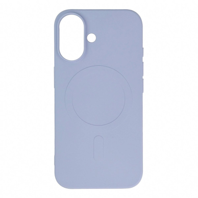 Wozinsky Liquid silikoninis dėklas su MagSafe Samsung Galaxy S24 FE - violetinis 1