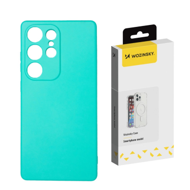 Wozinsky silikoninis dėklas Samsung Galaxy S24 FE - mėtų