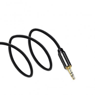 Wozinsky universal mini jack cable 2x AUX cable 1.5 m black 5