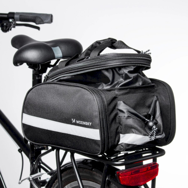 Wozinsky WBB36BK 27L bicycle Krepšys - Juodas 2