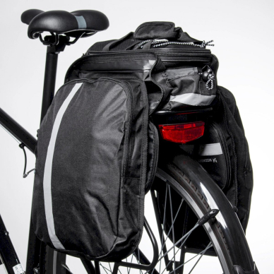 Wozinsky WBB36BK 27L bicycle Krepšys - Juodas 3