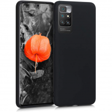 Akcija! Xiaomi Redmi 10 dėklas TPU rubber Juodas