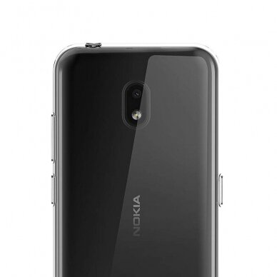 Akcija! Nokia 2.2 DĖKLAS X-LEVEL ANTISLIP 0,78 MM SILIKONINIS SKAIDRUS