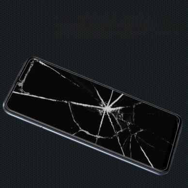 Ypač Tvirtas Apsauginis Stiklas Iki Išlenkimo "Nillkin Amazing H" Samsung Galaxy A10 7