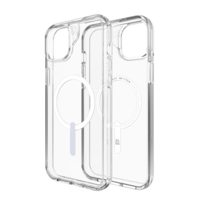 ZAGG Crystal Palace Snap MagSafe Dėklas skirtas iPhone 15 Pro Max - Permatomas 1